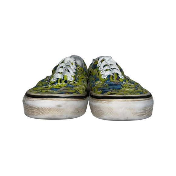 Vans Disney Toy Story Aliens Green Canvas Sneakers Unisex Boy's Girl's 1.5 - Picture 2 of 10